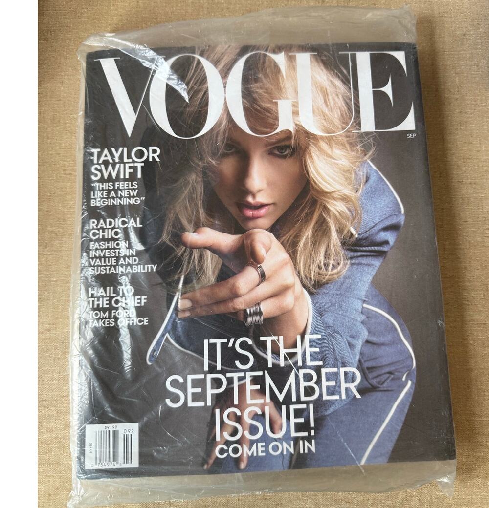 Never Opened Taylor Swift Vogue Magazine Cover Septebmer Issue 2019